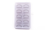 Our Practice Lashes are ideal for practicing and improving your lashing skills without a live model.  They are simulative of human lashes, which allows for a smooth and easy transition from practicing on strip lashes to real applications on live models.  You can use them either on a piece of paper or on our mannequin head.  They come in a pack of 5 pairs.